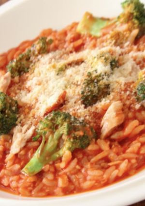 野菜ジュースでキムチリゾット-レシピのメイン写真
