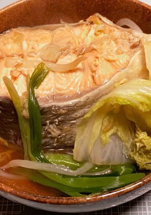 鮭鍋(醤油ベース)-レシピのメイン写真