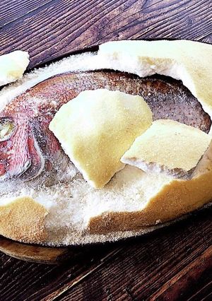 鯛の塩包み焼き-レシピのメイン写真