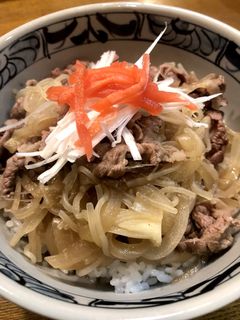 牛丼-レシピのメイン写真