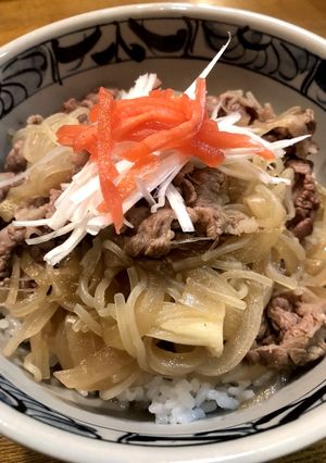 牛丼-レシピのメイン写真