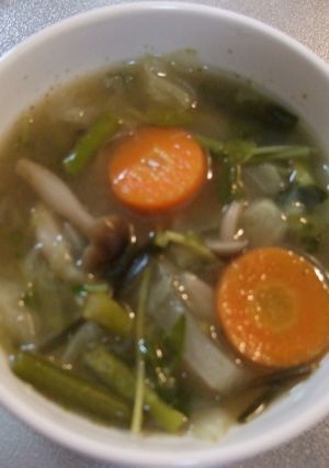 野菜たっぷり味噌汁-レシピのメイン写真