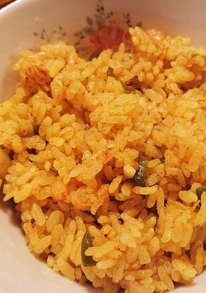 魚介とピーマンのカレーピラフ-レシピのメイン写真