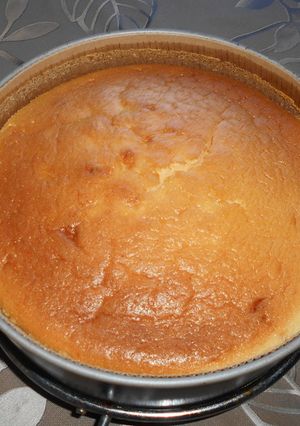 スフレチーズケーキの作り方-レシピのメイン写真