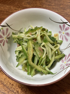 ゴーヤの梅肉サラダ-レシピのメイン写真