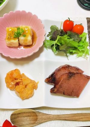 エビマヨ・揚げ出し豆腐で夕飯の献立-レシピのメイン写真