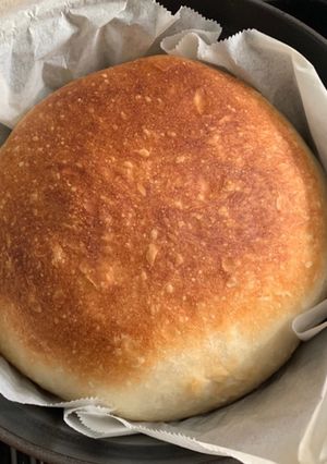 ストウブで楽チンまん丸パン-レシピのメイン写真