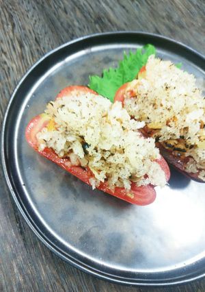 サンマルツアーノトマトのパン粉焼き-レシピのメイン写真