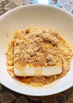 豆腐きな粉蜂蜜-レシピのメイン写真