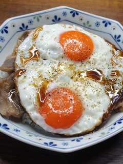 焼き肉玉子丼今治風-レシピのメイン写真