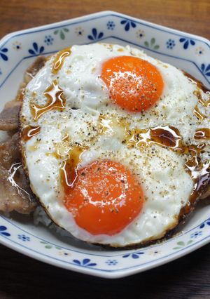 焼き肉玉子丼今治風-レシピのメイン写真