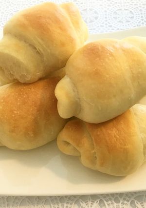 【卵・バターなし】基本のロールパン-レシピのメイン写真