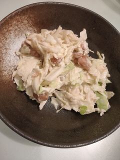 納豆とキャベツのサラダ-レシピのメイン写真