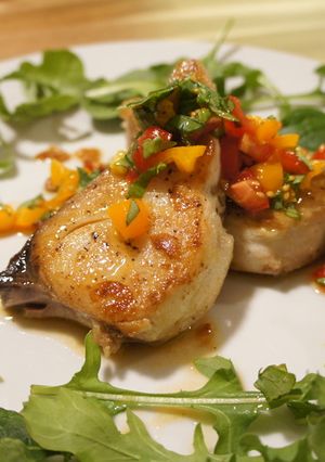 白身魚のフレッシュトマトソース仕立て-レシピのメイン写真