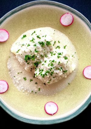 かぼちゃ入りロール白菜・豆乳仕立て-レシピのメイン写真