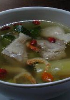 鶏肉とキュウリの薬膳スープ__Chinese Soup with chicken and cucumber-レシピのメイン写真