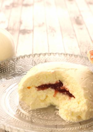 レンジで簡単！天使のふわふわチーズケーキ-レシピのメイン写真