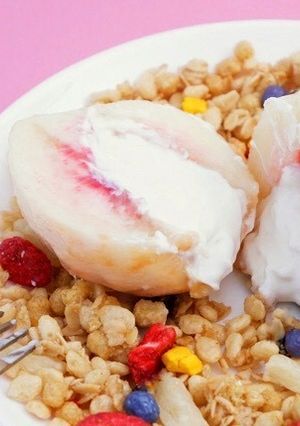 ごろグラで映える♪グリークモモ-レシピのメイン写真