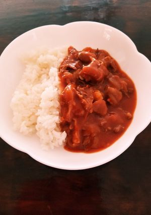 野菜ジュースでハヤシライス-レシピのメイン写真