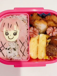 鬼滅の刃 ♡ 甘露寺 簡単 キャラ弁-レシピのメイン写真