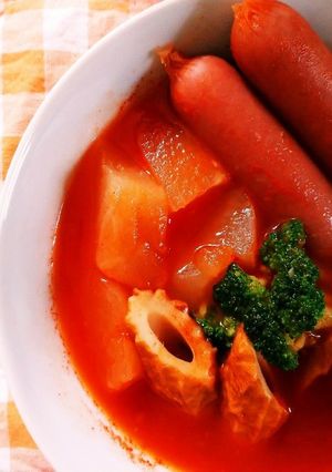 野菜ジュースでリメイクポトフ-レシピのメイン写真