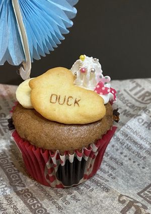 ★卵不使用★ バナナココアカップケーキ-レシピのメイン写真
