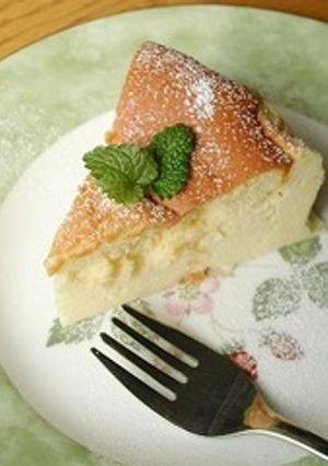 ふわふわスフレ・チーズケーキ-レシピのメイン写真