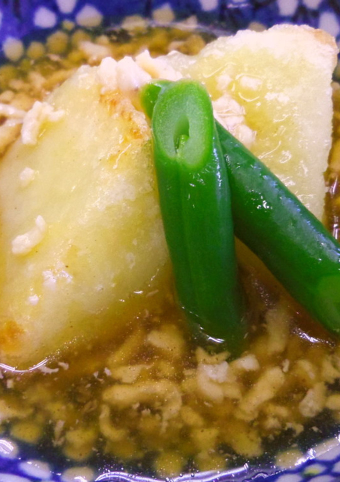 【病院】揚げじゃがそぼろあん【給食】-レシピのメイン写真