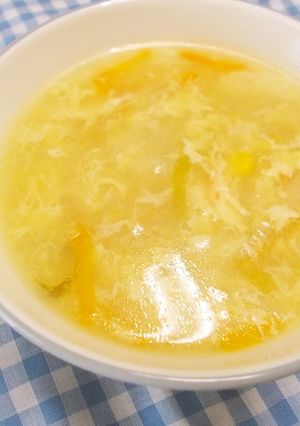 【学校給食】中華コーンスープ-レシピのメイン写真