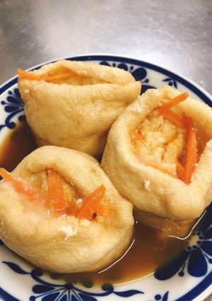 おからの油揚げ包み煮-レシピのメイン写真