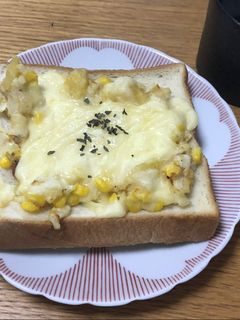 ツナマヨトースト-レシピのメイン写真