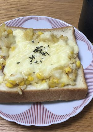 ツナマヨトースト-レシピのメイン写真