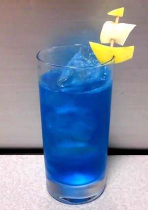 オリジナルモクテル「ボヤージュ~航海~」-レシピのメイン写真