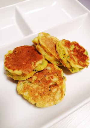 【完了食】野菜嫌いの我が子へパンケーキ-レシピのメイン写真