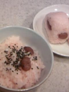 1時間で作るレンジで北海道の甘納豆赤飯♪-レシピのメイン写真