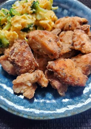 鮭の塩唐揚げ(^o^)-レシピのメイン写真