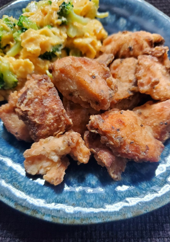 鮭の塩唐揚げ(^o^)-レシピのメイン写真