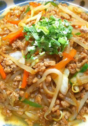 豚ひき肉のあんかけ丼◎お手軽です!-レシピのメイン写真