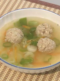 えのきだんごのスープ-レシピのメイン写真