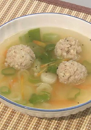 えのきだんごのスープ-レシピのメイン写真