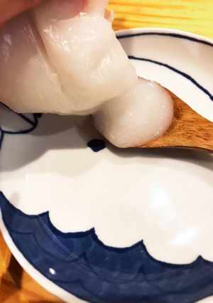 ポリ袋で米粉粥(10倍がゆ)-レシピのメイン写真