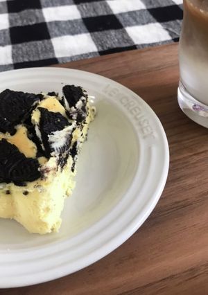 かぼちゃとオレオのチーズケーキ-レシピのメイン写真