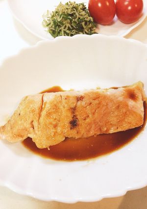 簡単!鮭のレモン醤油ソテー #うちの-レシピのメイン写真