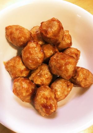 市販の味みたいなミートボールのたれ-レシピのメイン写真