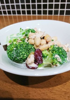 ブロッコリーとツナとサラダ豆サラダ-レシピのメイン写真