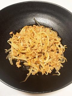 安い!うまい!もやしとひき肉の炒め物-レシピのメイン写真