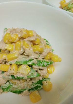 夏の肌疲れを回復！オクラとコーンのサラダ-レシピのメイン写真