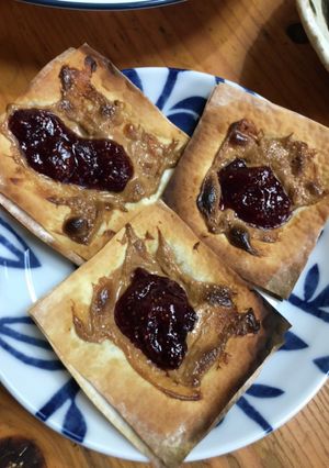 ワンタンの皮とジャムの簡単デザート！-レシピのメイン写真