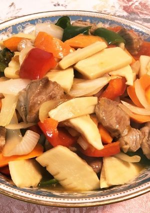 ゆる簡単酢豚☆美味しいヘルシー野菜炒め-レシピのメイン写真