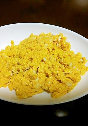 調味料は味噌だけ☆超簡単炒り卵-レシピのメイン写真